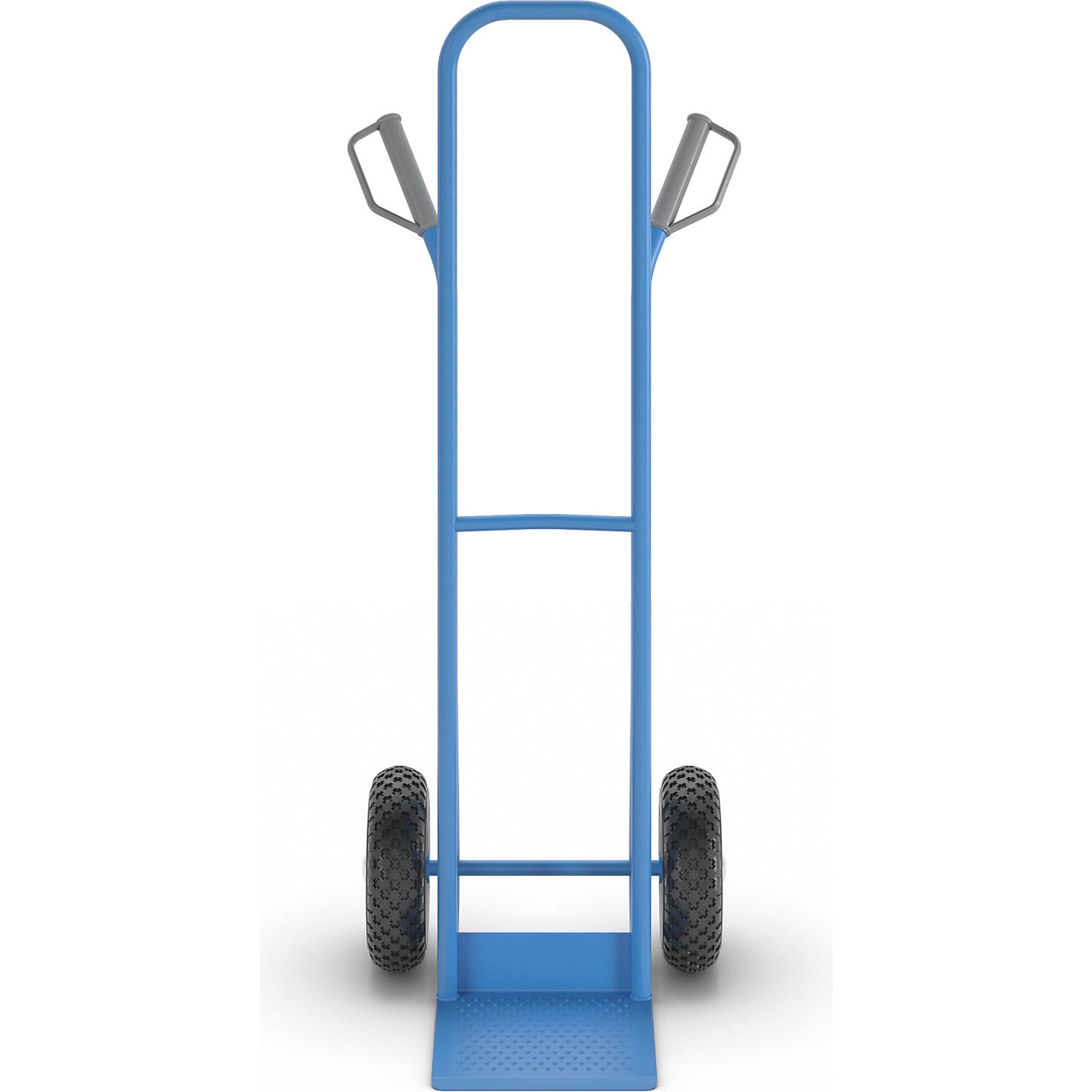Sack truck, model: stacking truck, light blue RAL 5012.