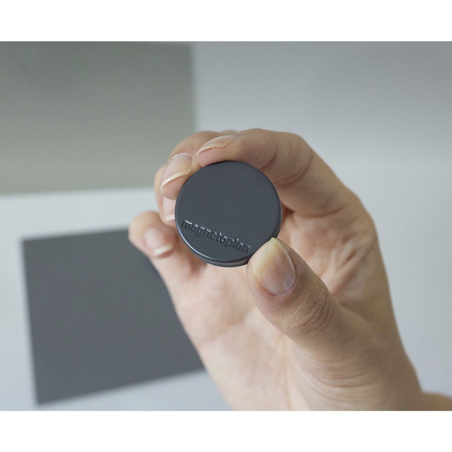 Ergo magnet, Ø 30 mm, pack of 60, rock grey.