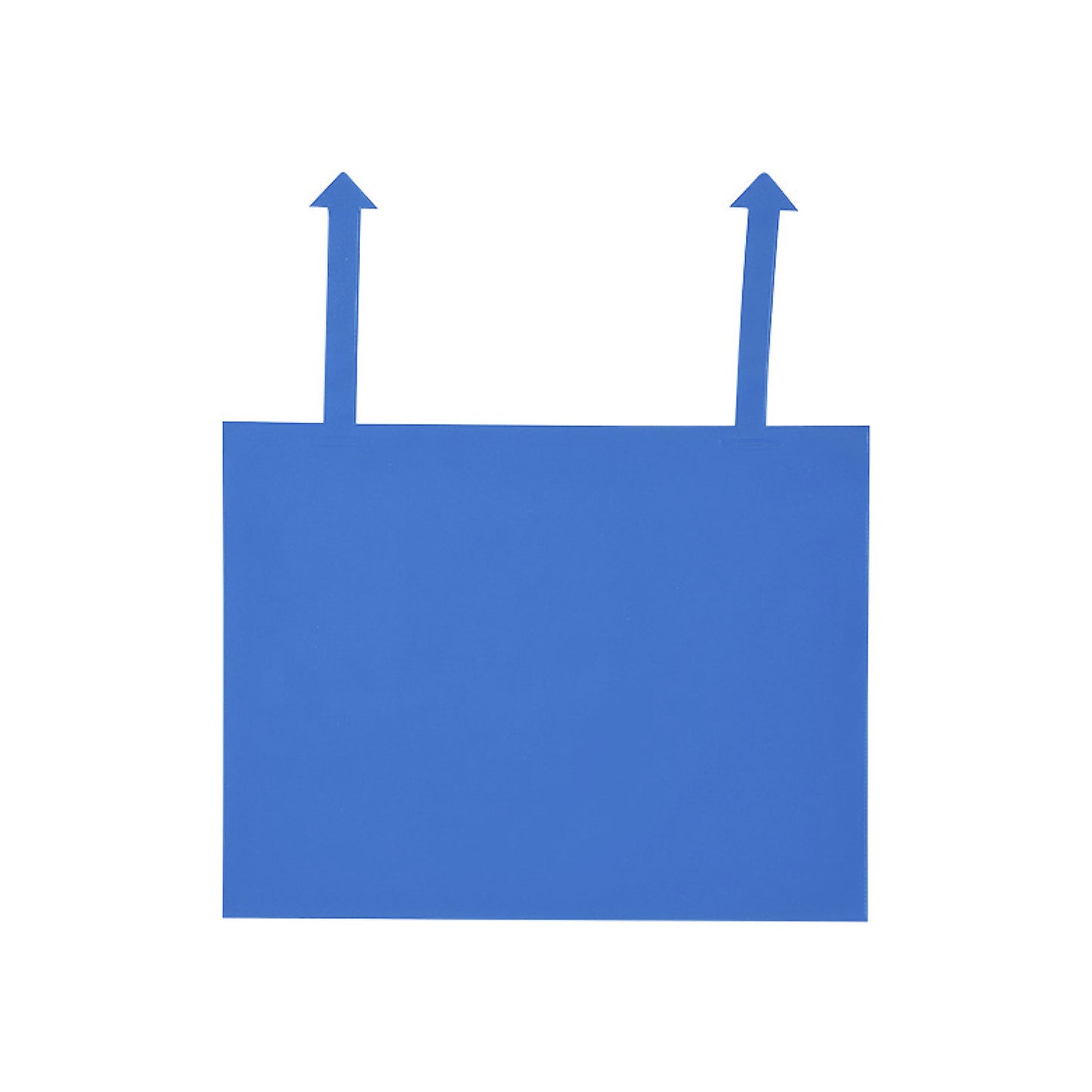 Labelling pouches, pack of 100, with tables for mesh boxes, A4 landscape.