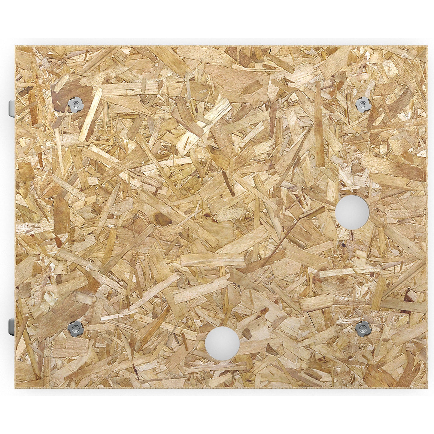 Transport dolly made of OSB panels, pack of 2, rectangular, LxWxH 590 x 490 x 110 mm.