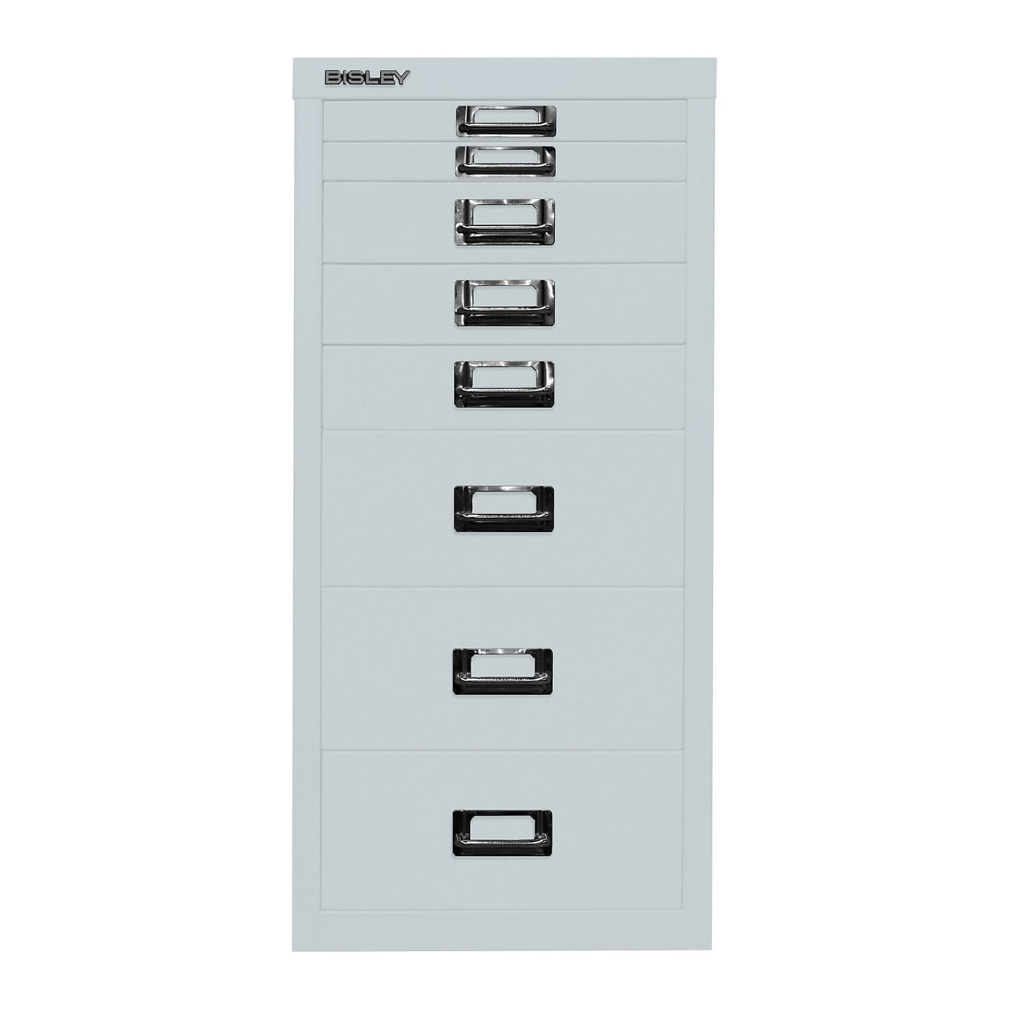 MultiDrawer™ 29 series, A4, 8 drawers, light grey.