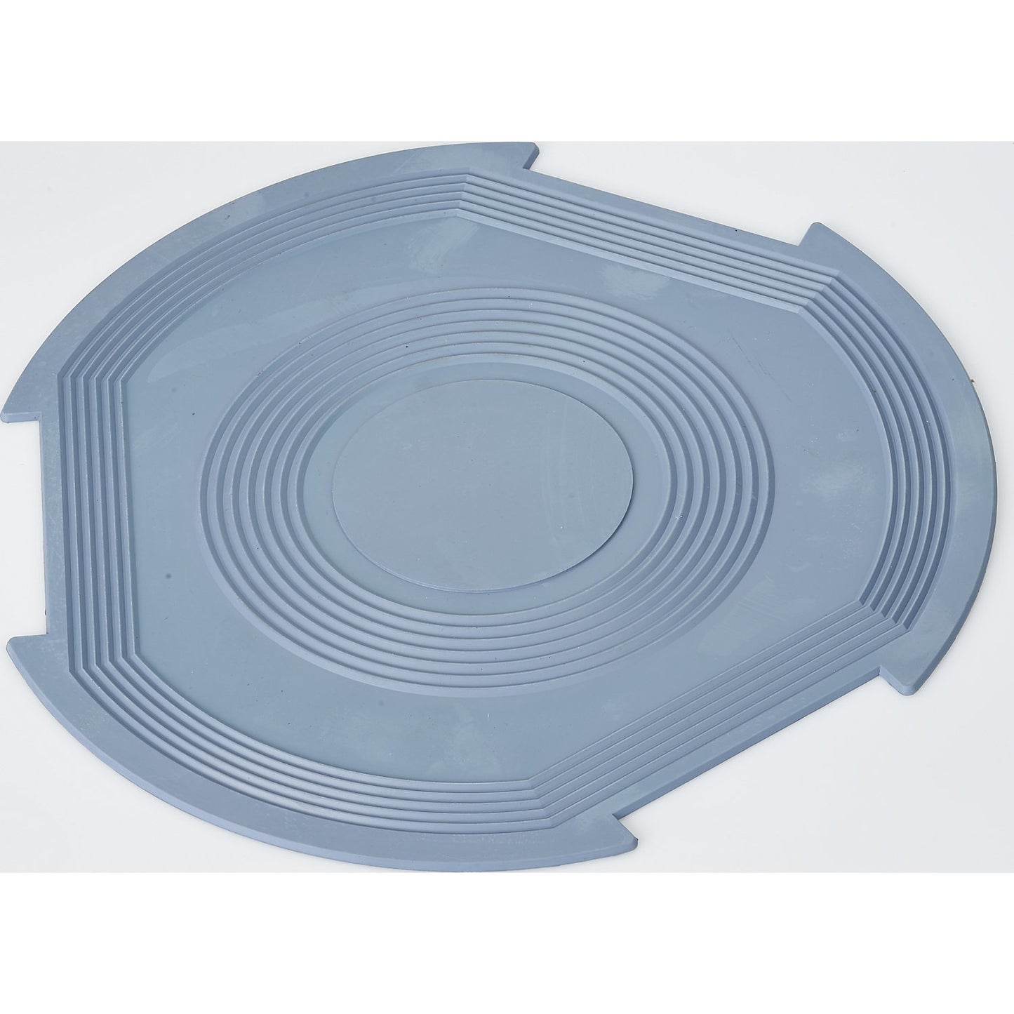 Rubber panel, for WEDO kick stool, set = 2 items, grey.