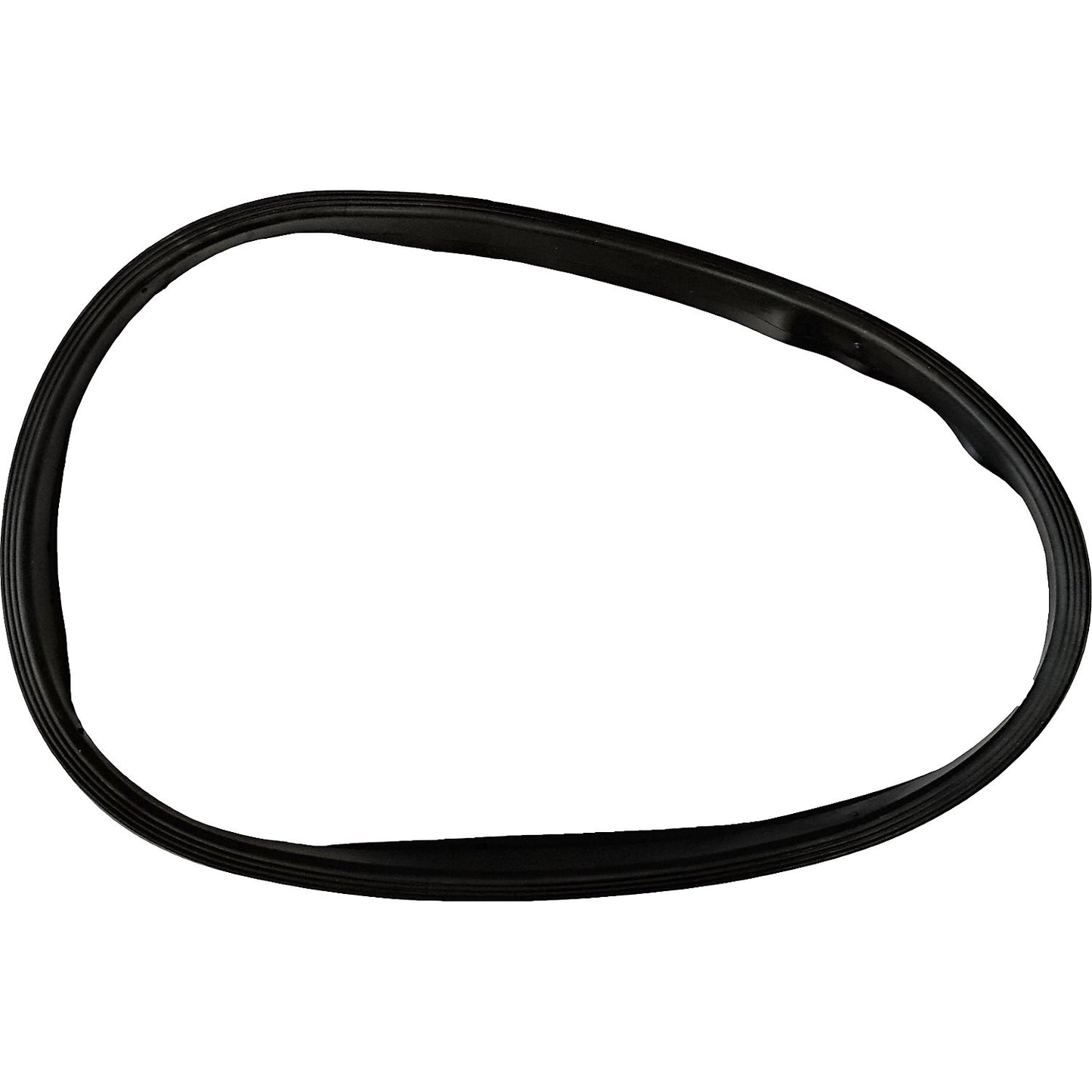 Rubber ring, for kick stool made of sheet steel, Ø 435 mm, black.