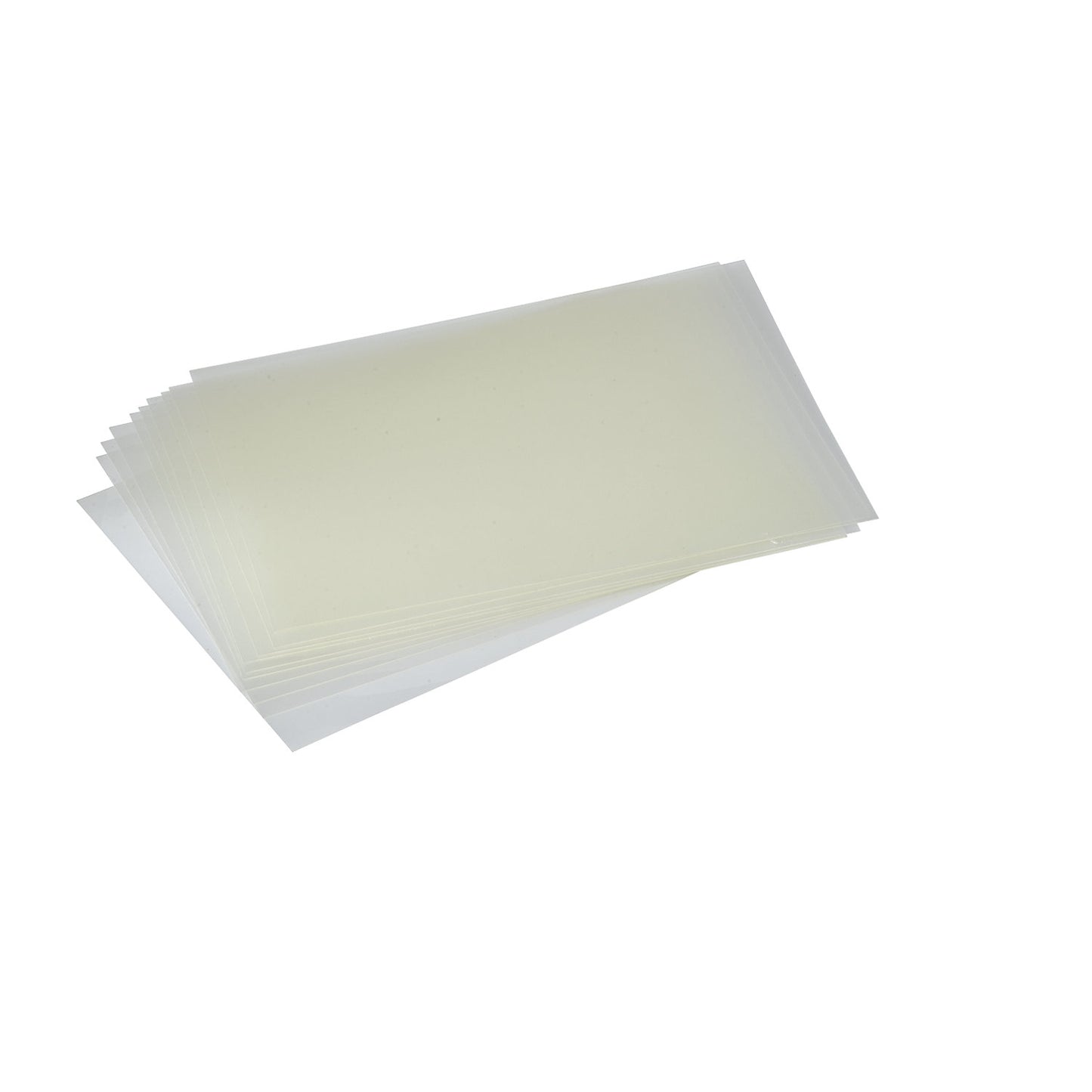 Anti-reflective film, for folding aluminium frames, A4, transparent.