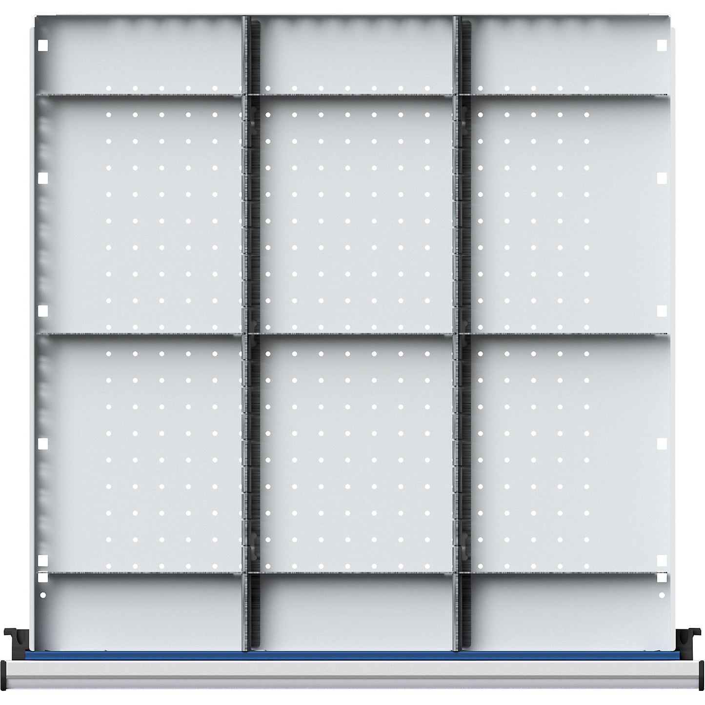 Divider for 1/3 division, for cupboard width 760 mm, for drawer height 90 - 150 mm.