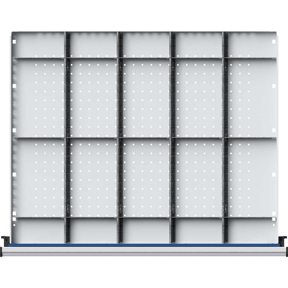 Dividers for drawer cupboards, for cupboard width 910 mm, for drawer height 180 - 360 mm.