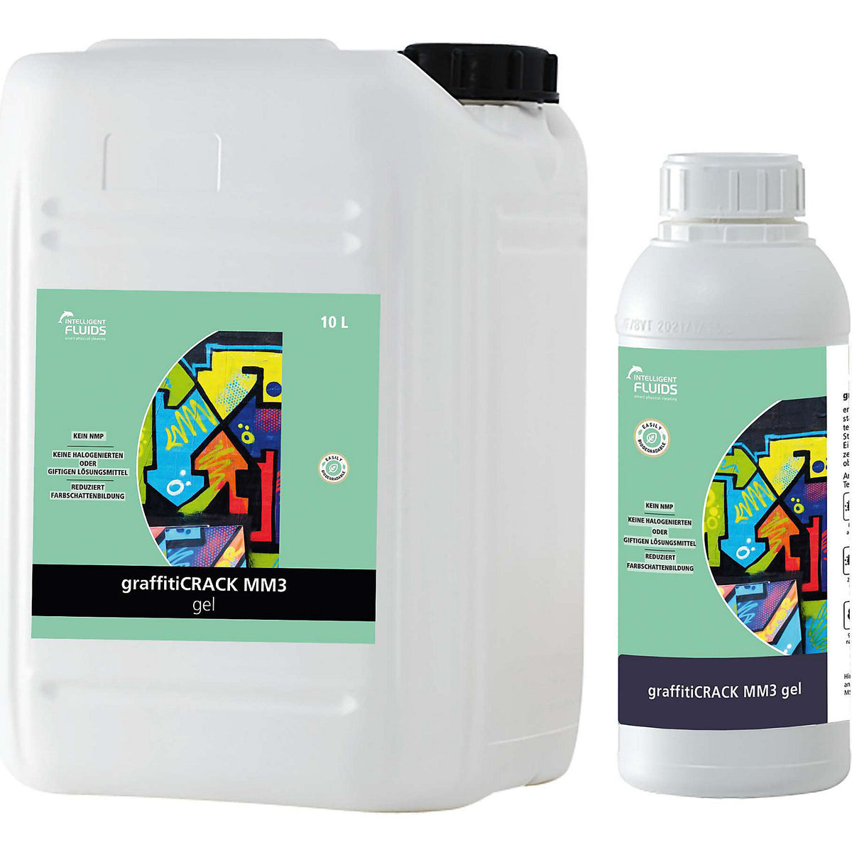 Graffiti removers, gel based, container 10 l.