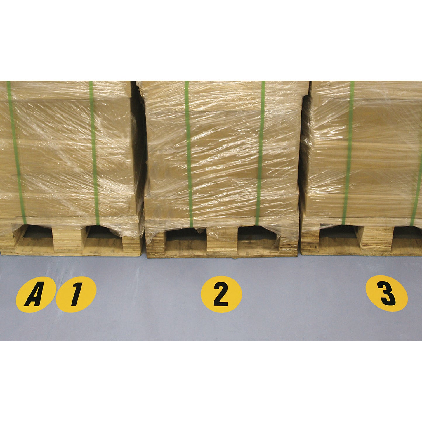 PVC floor markings, set of letters, pack of 26, letter A - Z.