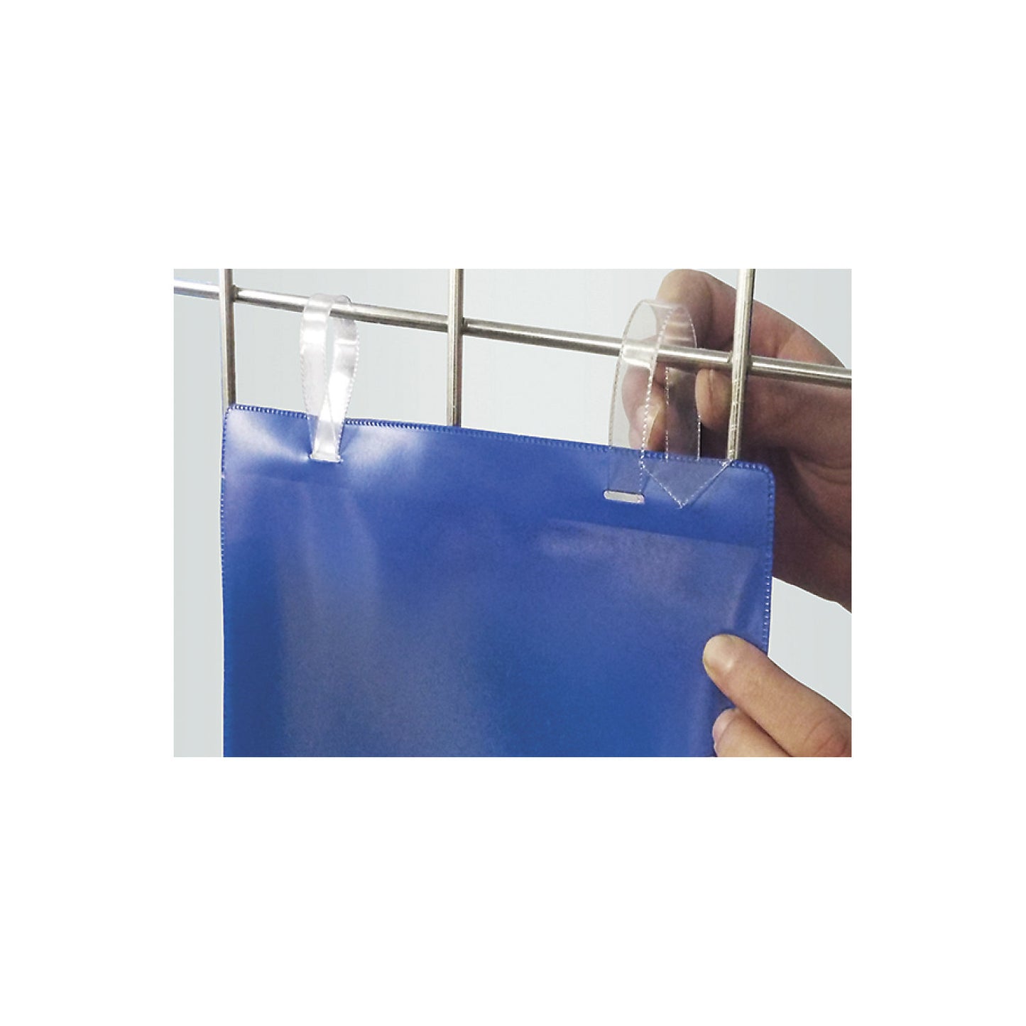 Document pouches with suspension tabs, A5 landscape, pack of 50, yellow.
