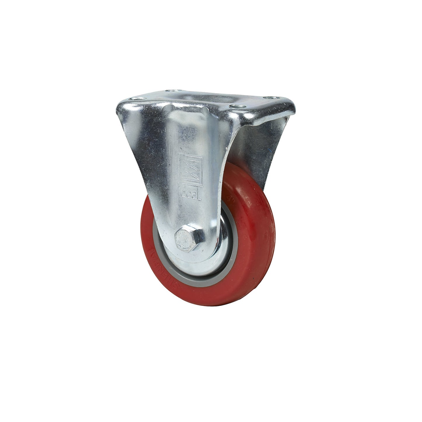 Spare wheel for lifting platform trolley, Ø 100 x 32 mm, fixed castor.
