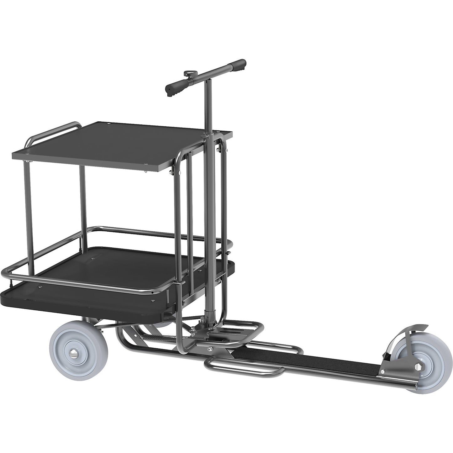 SCOOTER industrial scooter, LxW 1470 x 700 mm, max. load 200 kg.