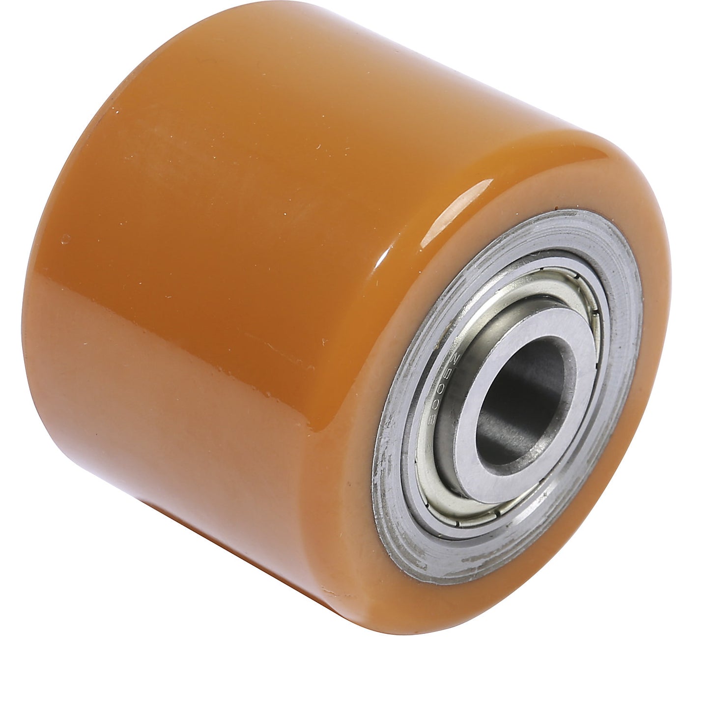 Tandem fork roller, polyurethane, on a steel core.