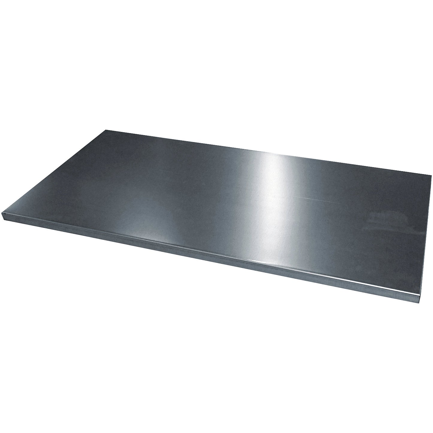 Additional shelf, zinc plated, WxD 930 x 500 mm.