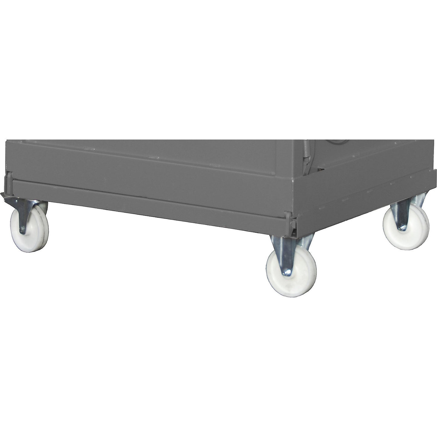 Wheel set for container, 2 swivel castors and 2 fixed castors, wheel Ø 100 mm, set.