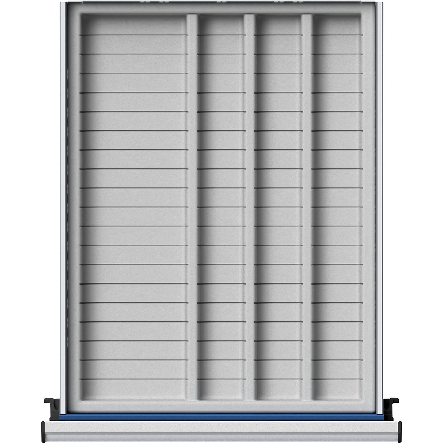 Drawer divider, plastic tray set, for 90 mm high drawers.