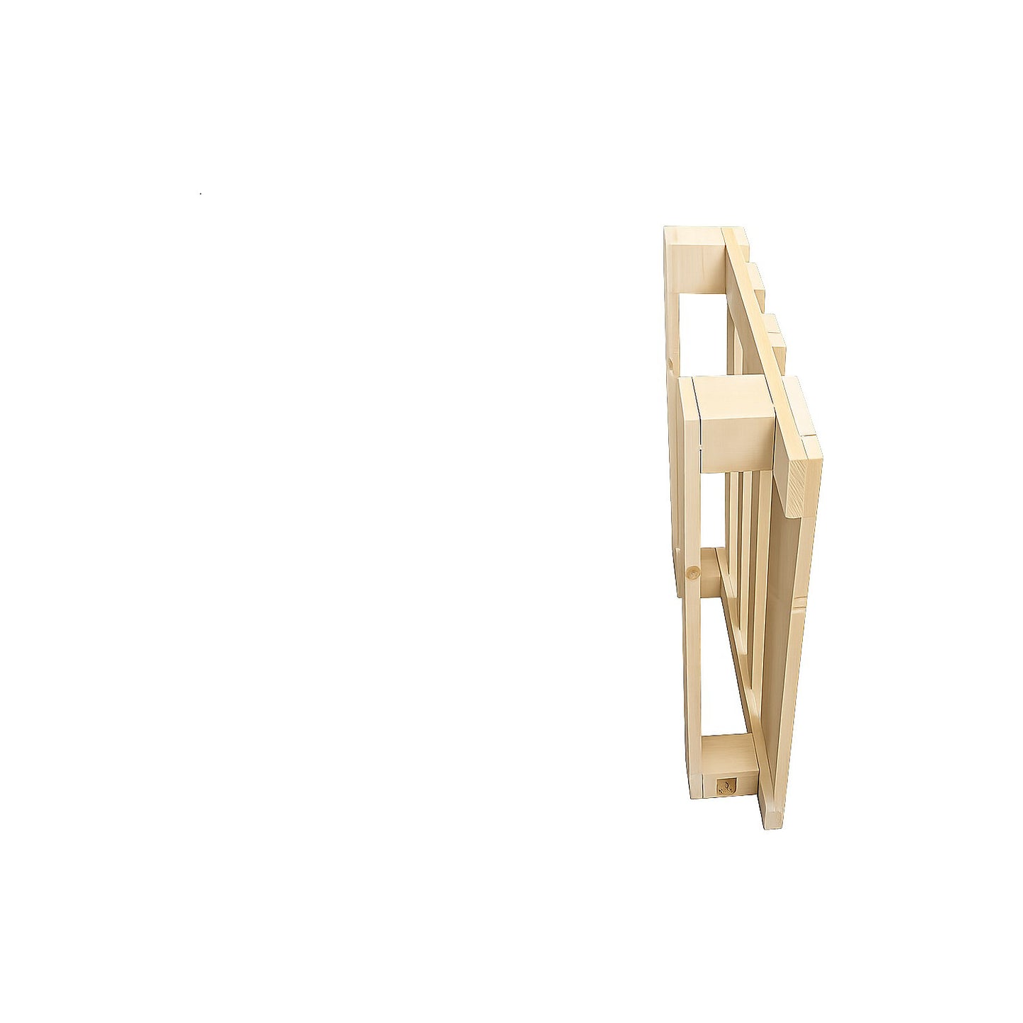Half format wooden pallet, pack of 10, treated in accordance with ISPM 15, 1+ packs.