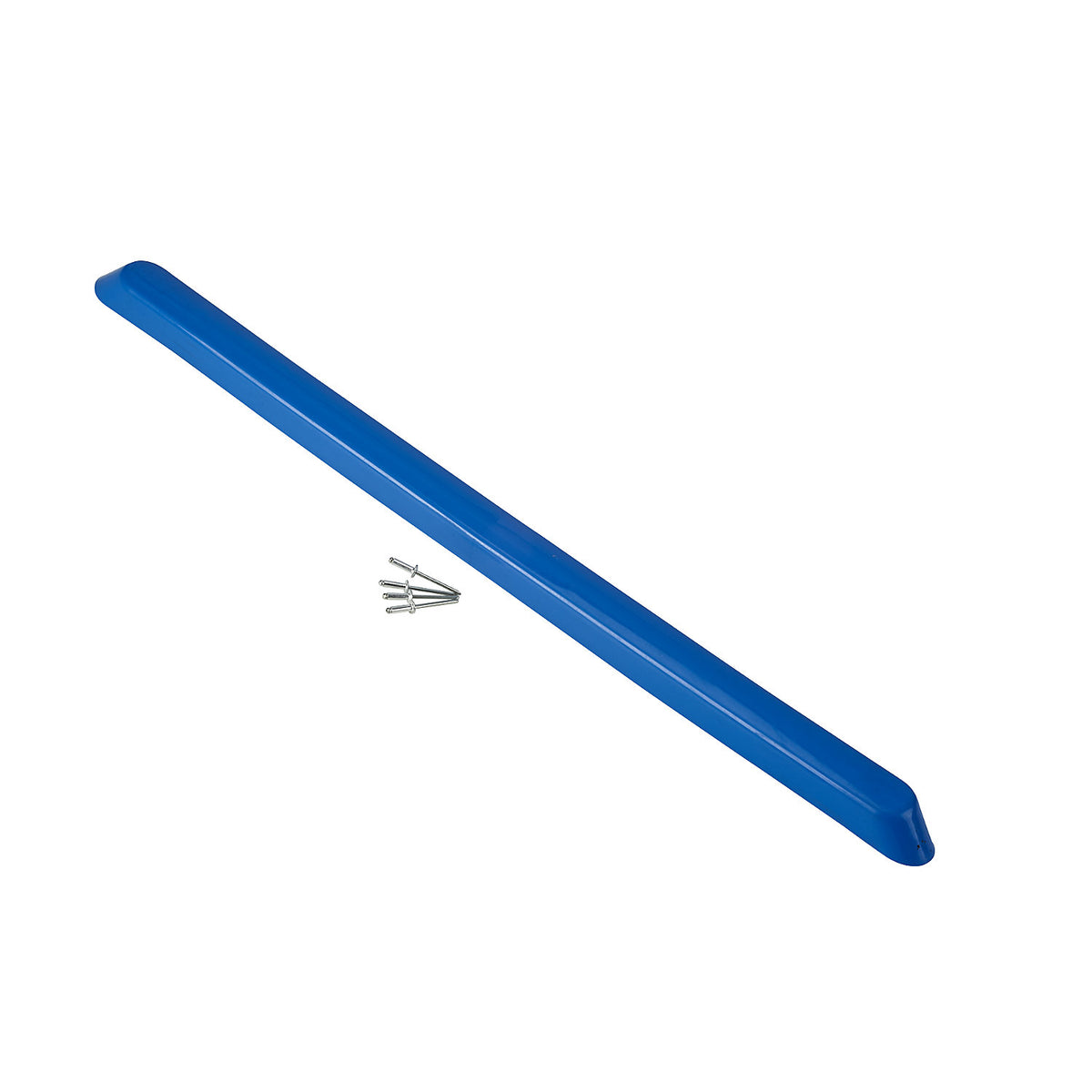 Glide runner, pair, for aluminium sack truck, blue.