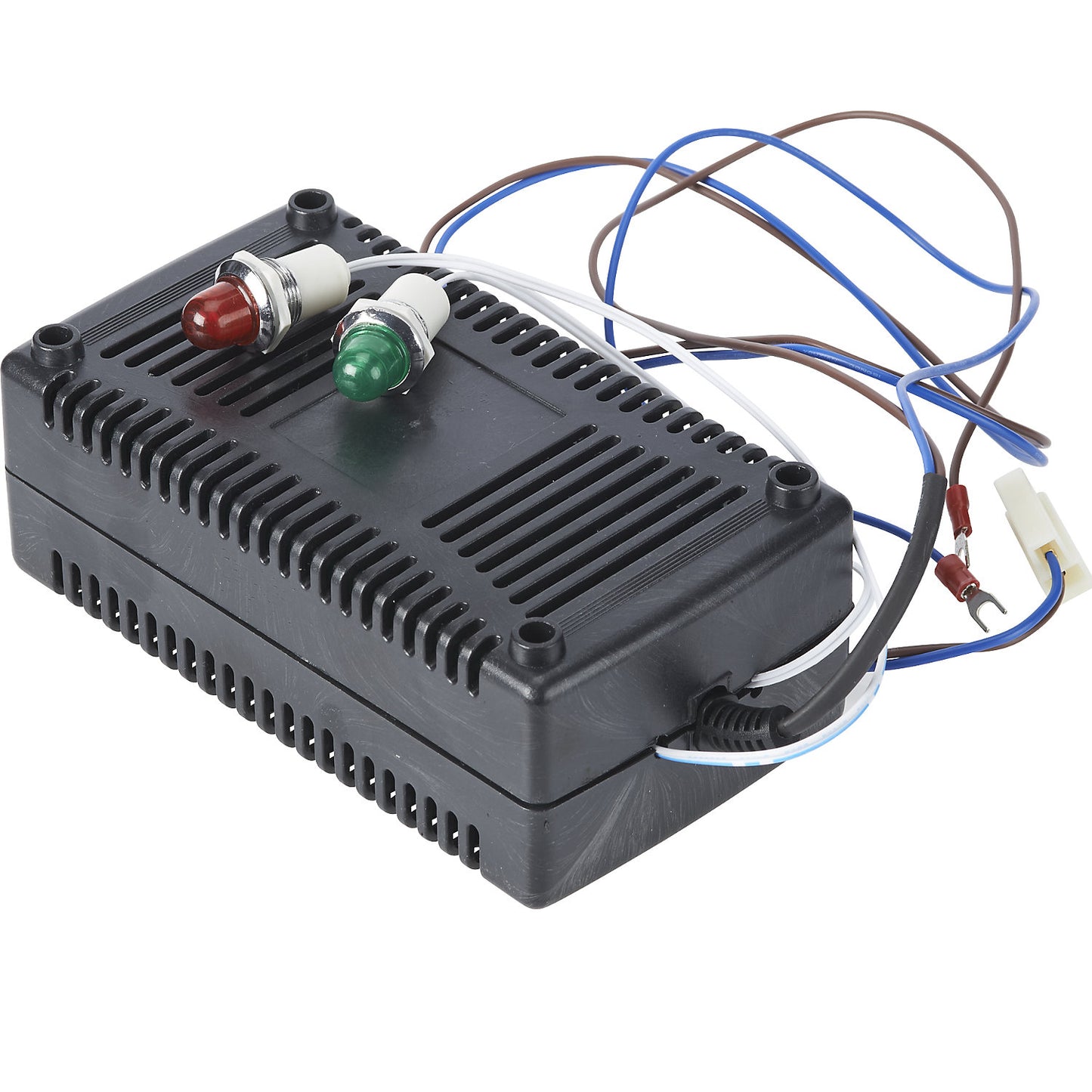 Battery charger, for mini lifter, black.