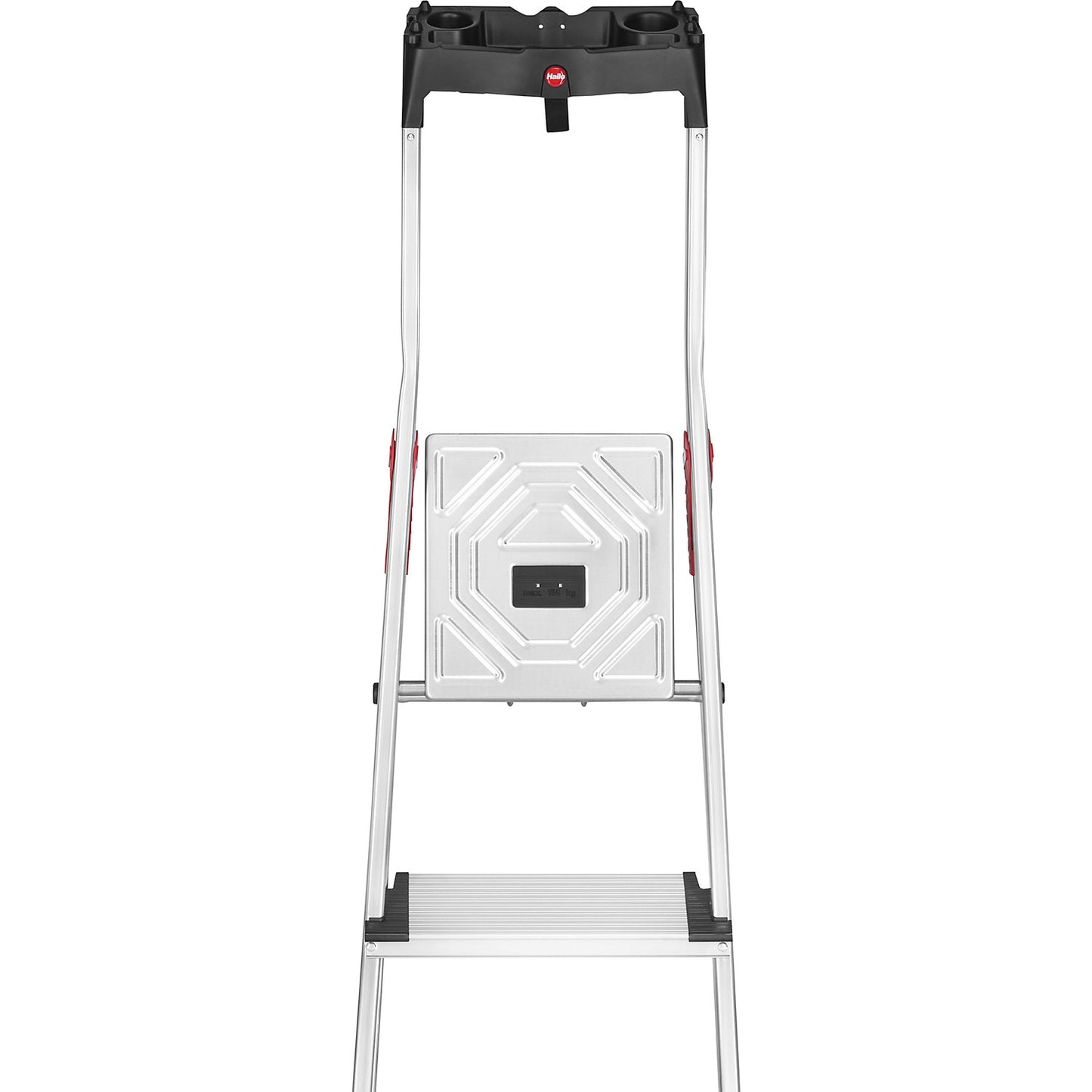 ComfortLine L80 aluminium step ladder, max. load 150 kg, 4 steps.
