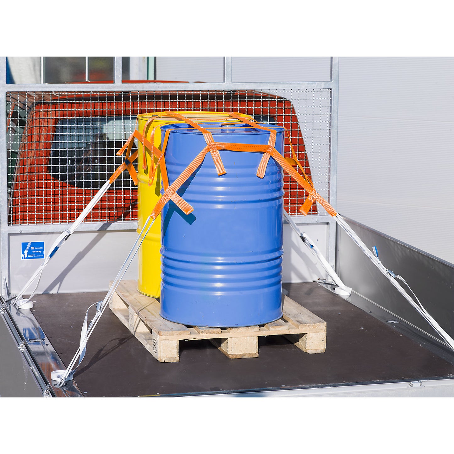 Cargo net, for pallet, LxW 1310 x 1055 mm, 1+ items.