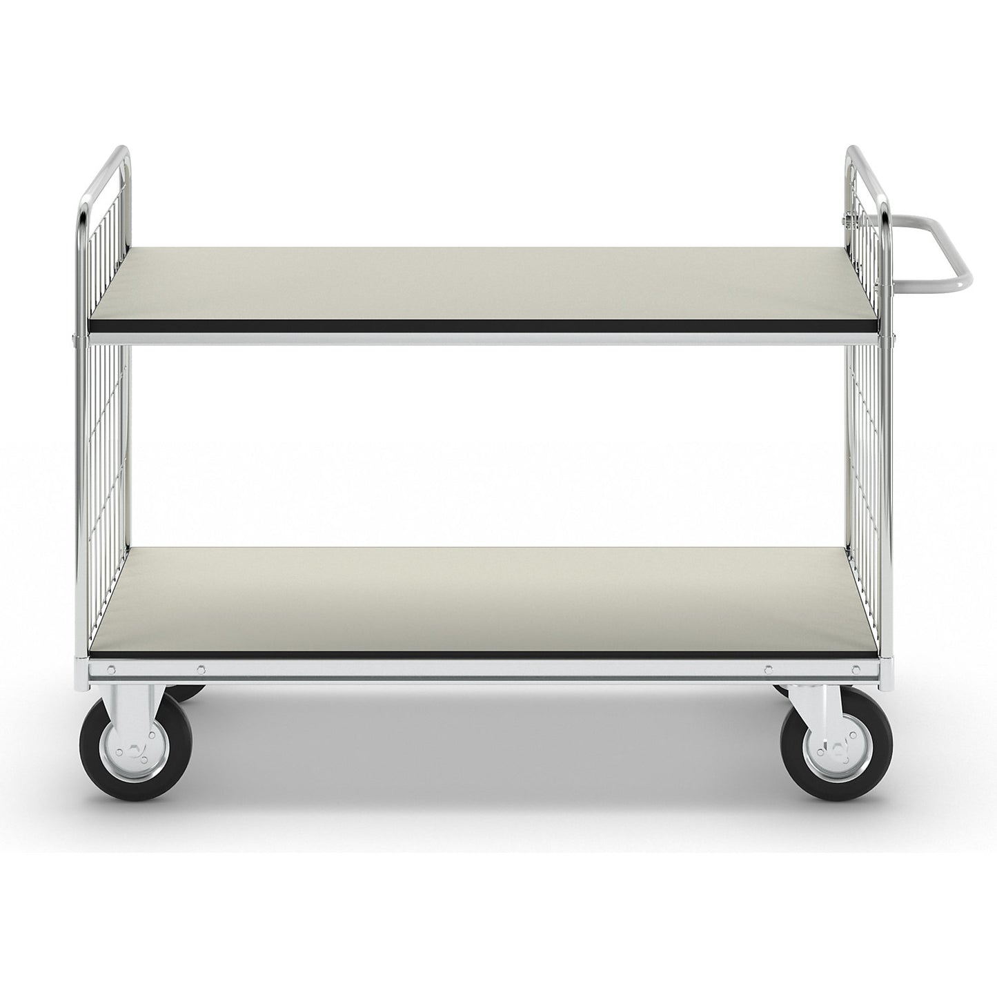 SERIES 300 ESD shelf truck, 2 shelves, LxWxH 1590 x 650 x 1070 mm.