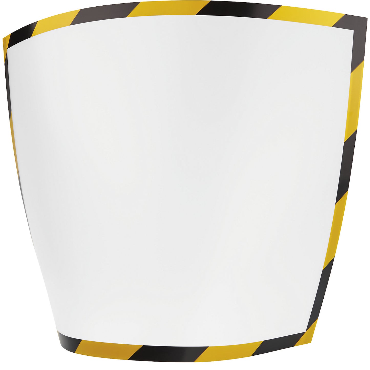 SAFETY magnetic frame, pack of 5, A4 format, yellow-black.