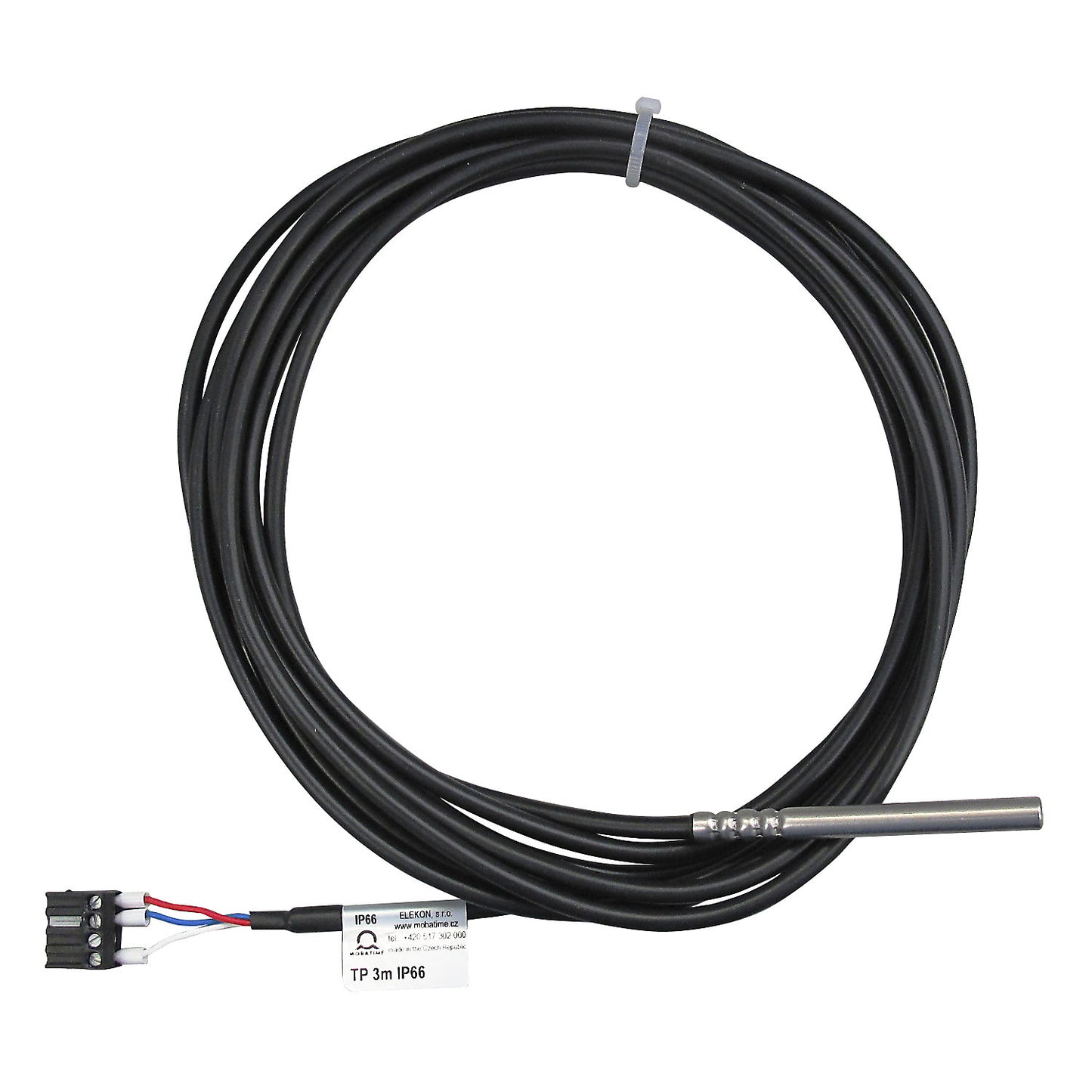 Temperature sensor, for digital clock, external.