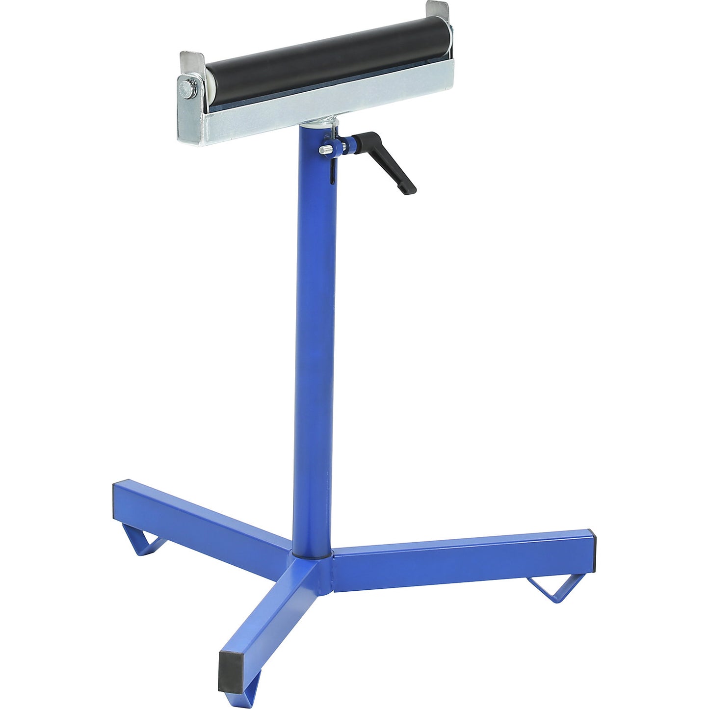 Material support stand, support width 400 mm, blue.