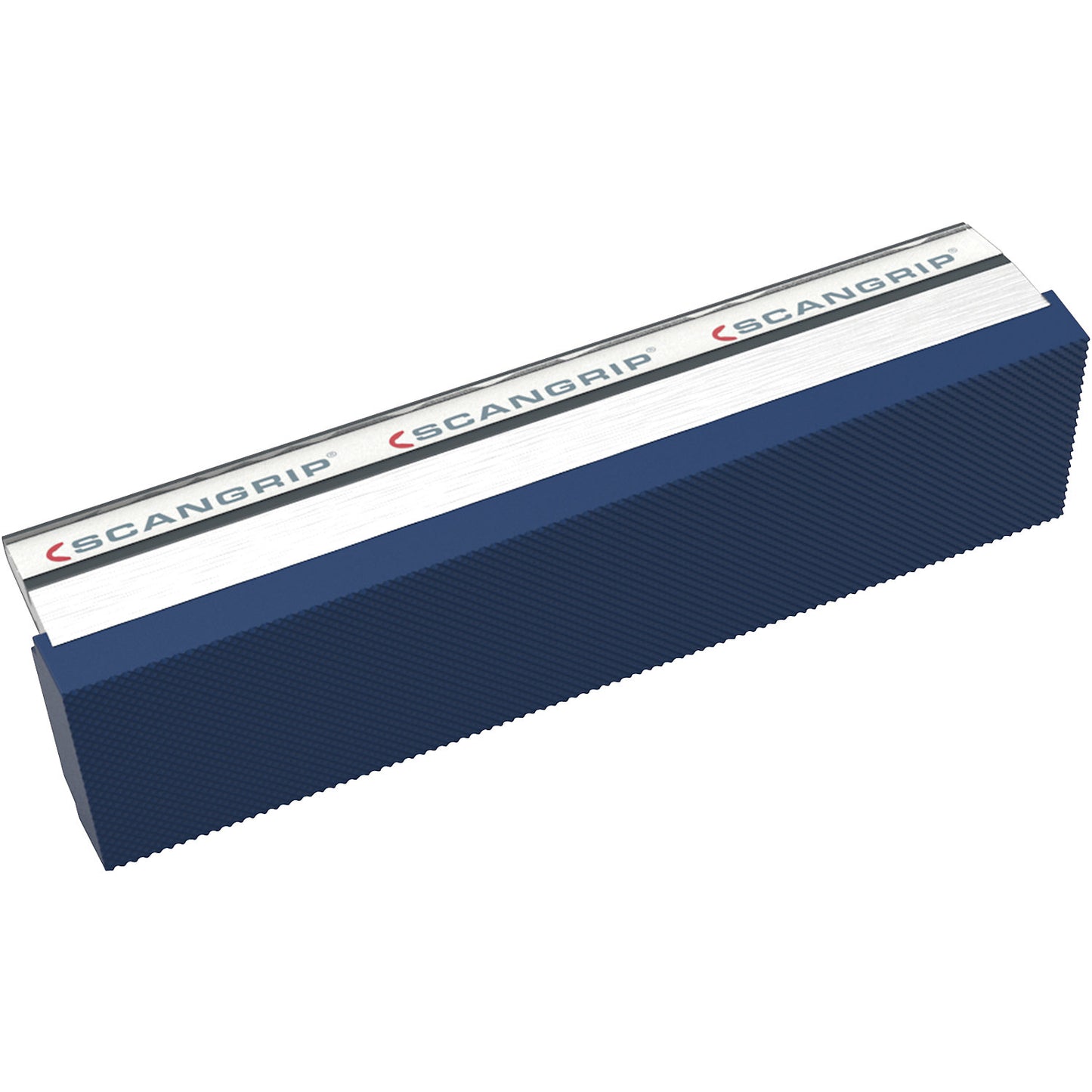 Magnetic vice jaws, textured protective jaws made of polyurethane, 1 pair, jaw width 100 mm.