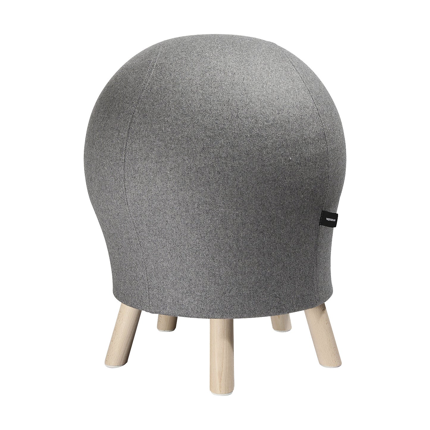 SITNESS 5 ALPINE fitness stool, seat height approx. 620 mm, grey cover.
