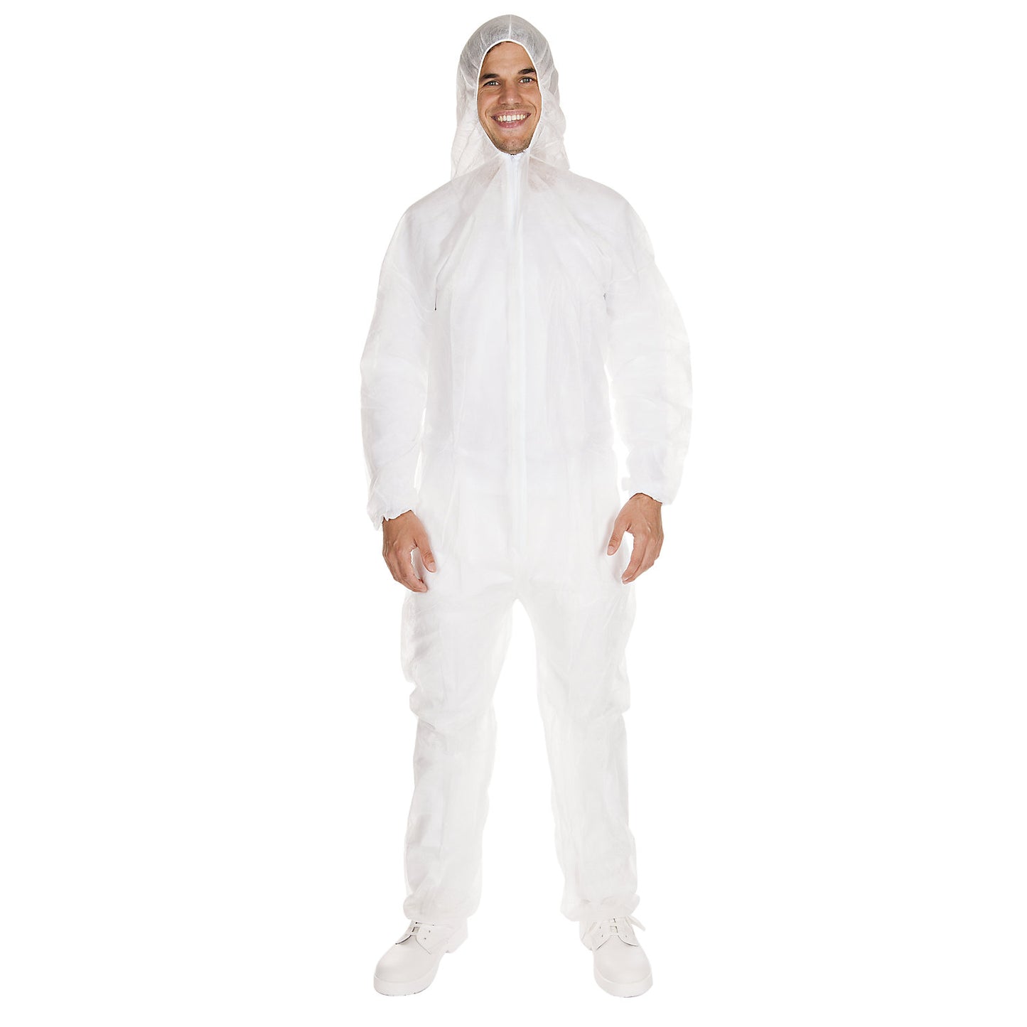PP overall, pack of 50, white, size XXXL.