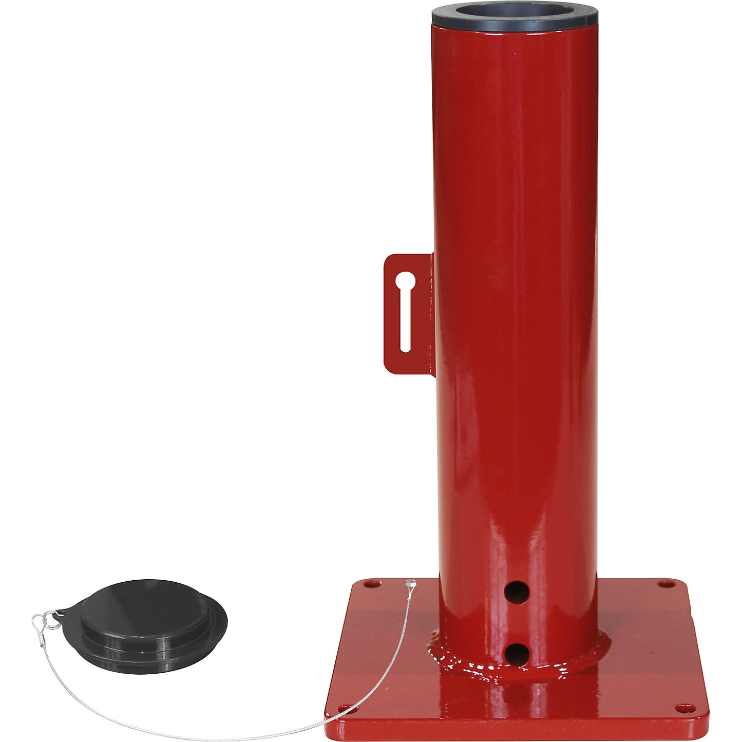 Base mount pedestal, for FIRST MATE, COMMANDER 500, ENSIGN 500 slewing crane, powder coated.