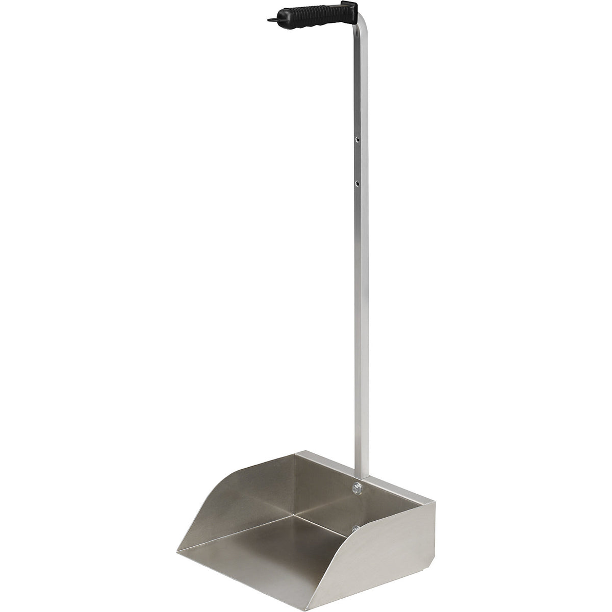 DUSTY ORIGINAL long handle dustpan, incl. broom, pack of 2, aluminium.