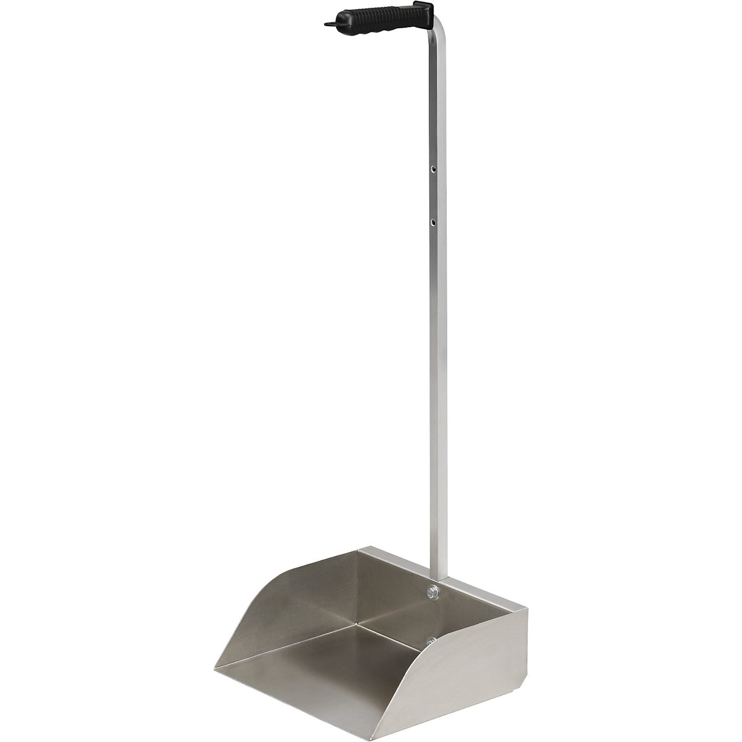 DUSTY ORIGINAL long handle dustpan, incl. broom, pack of 2, aluminium.