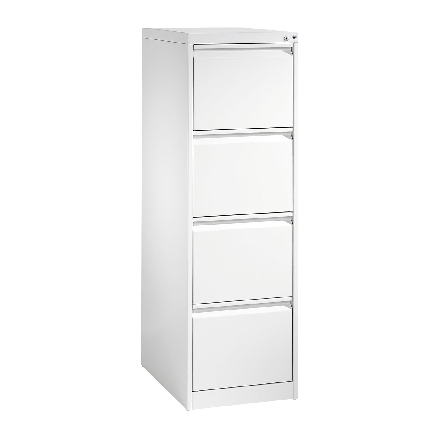 ACURADO index card cabinet, 1 track, 4 drawers, traffic white.