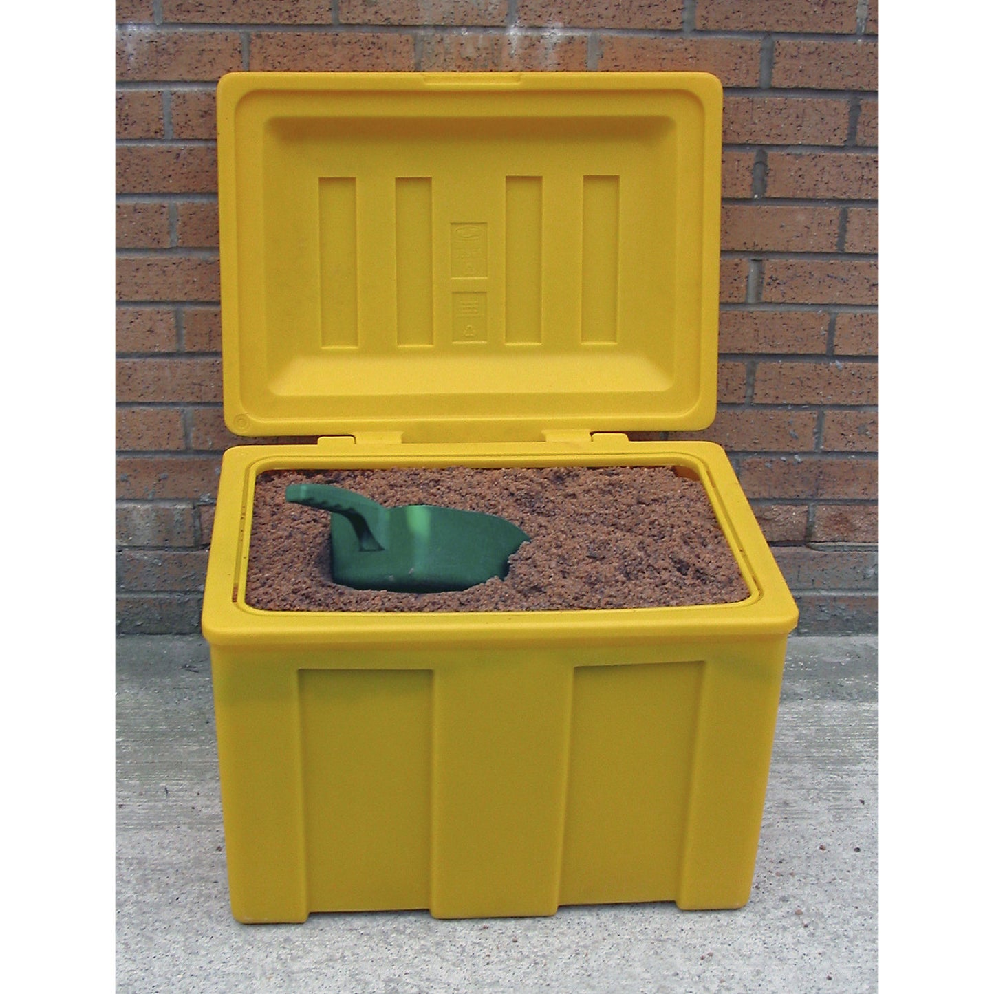 Hand shovel, length 310 mm, green.