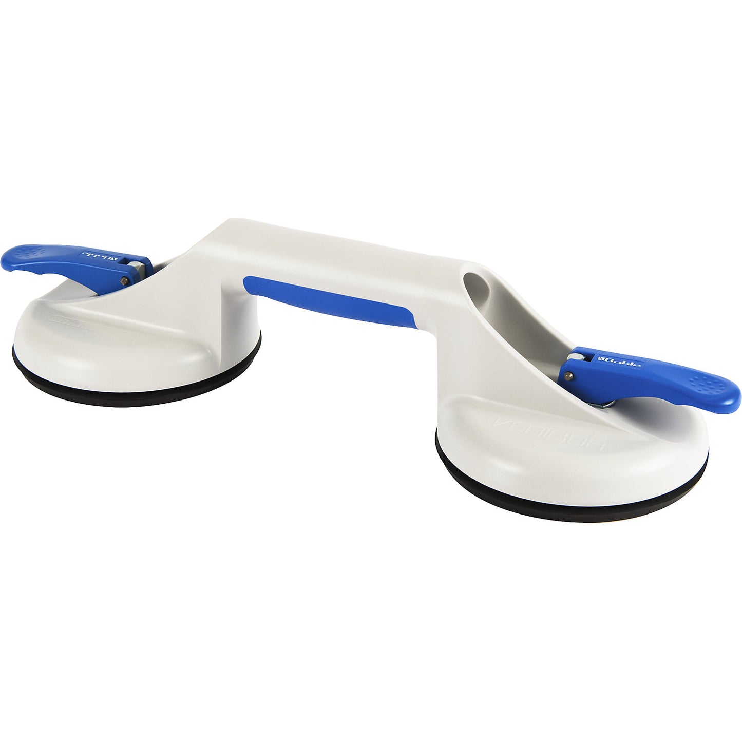 VERIBOR® lever activated suction lifter, 2 head plastic body, max. load 50 kg, disc Ø 120 mm.