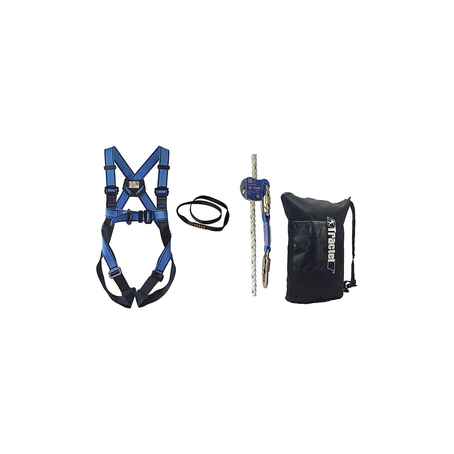 PPE fall protection set Industry, max. load 150 kg, M.