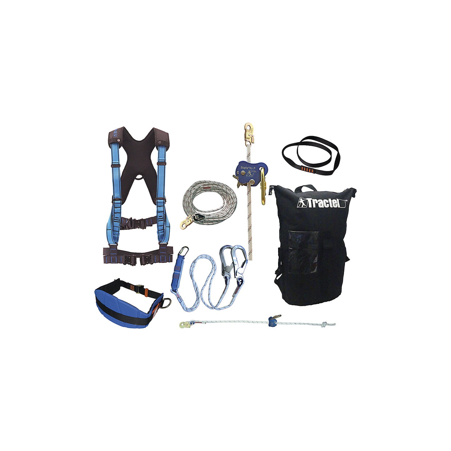 PPE fall protection set Maintenance, max. load 150 kg, M.