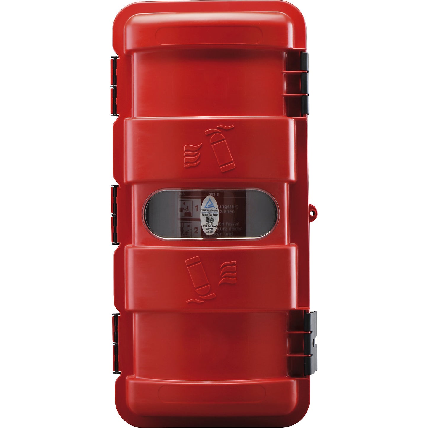 BIGBOX protective cover, for 12 kg fire extinguisher, HxWxD 770 x 310 x 260 mm.