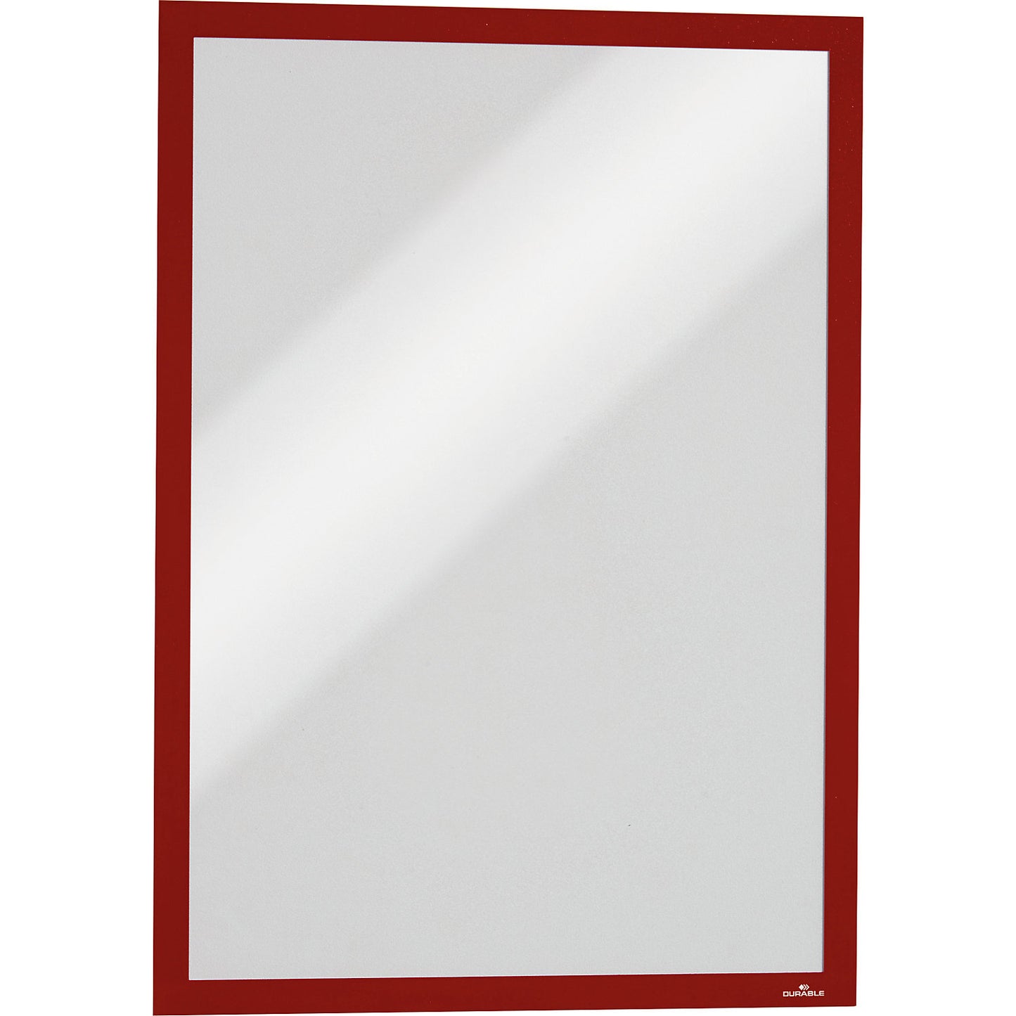 DURAFRAME® MAGNETIC information frame, magnetic, for A3, red, pack of 5.