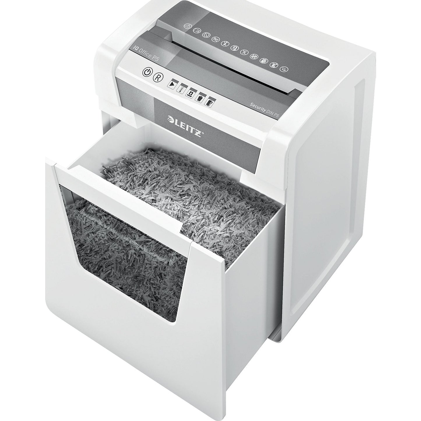 IQ OFFICE document shredder, micro cut, 10 sheets, collection capacity 23 l.