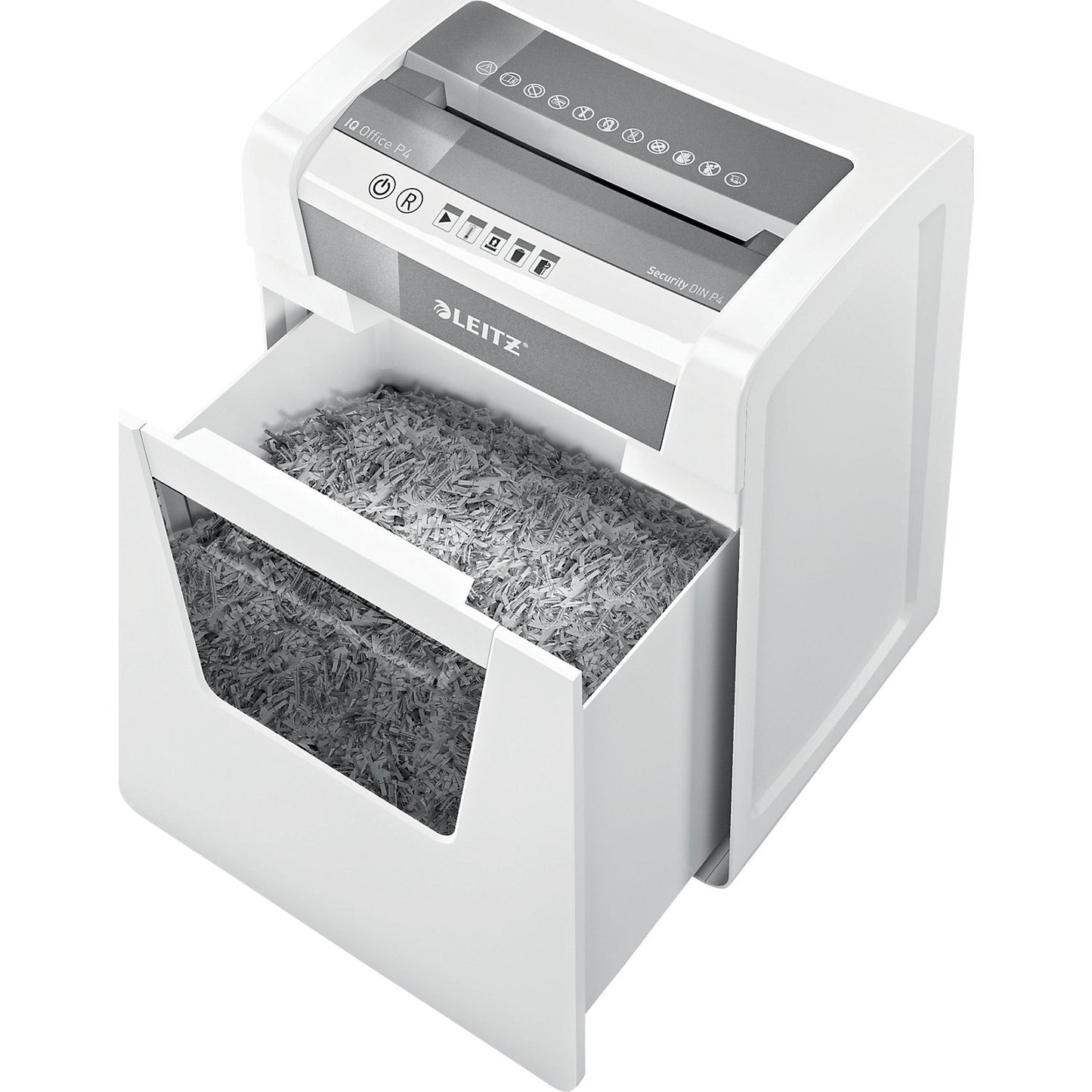 IQ OFFICE document shredder, particles, 15 sheets, collection capacity 23 l.