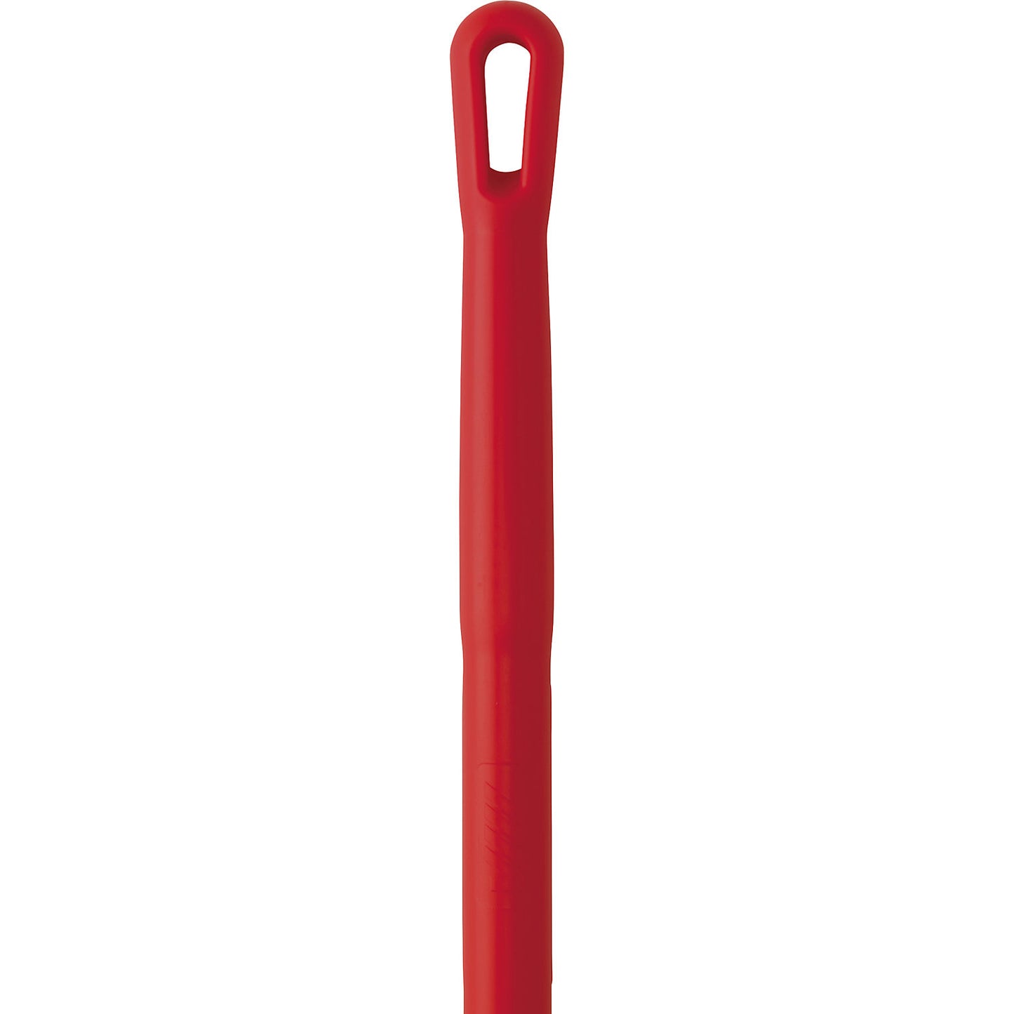 Aluminium handle, ergonomic, Ø 31 mm, length 1310 mm, pack of 10, red.