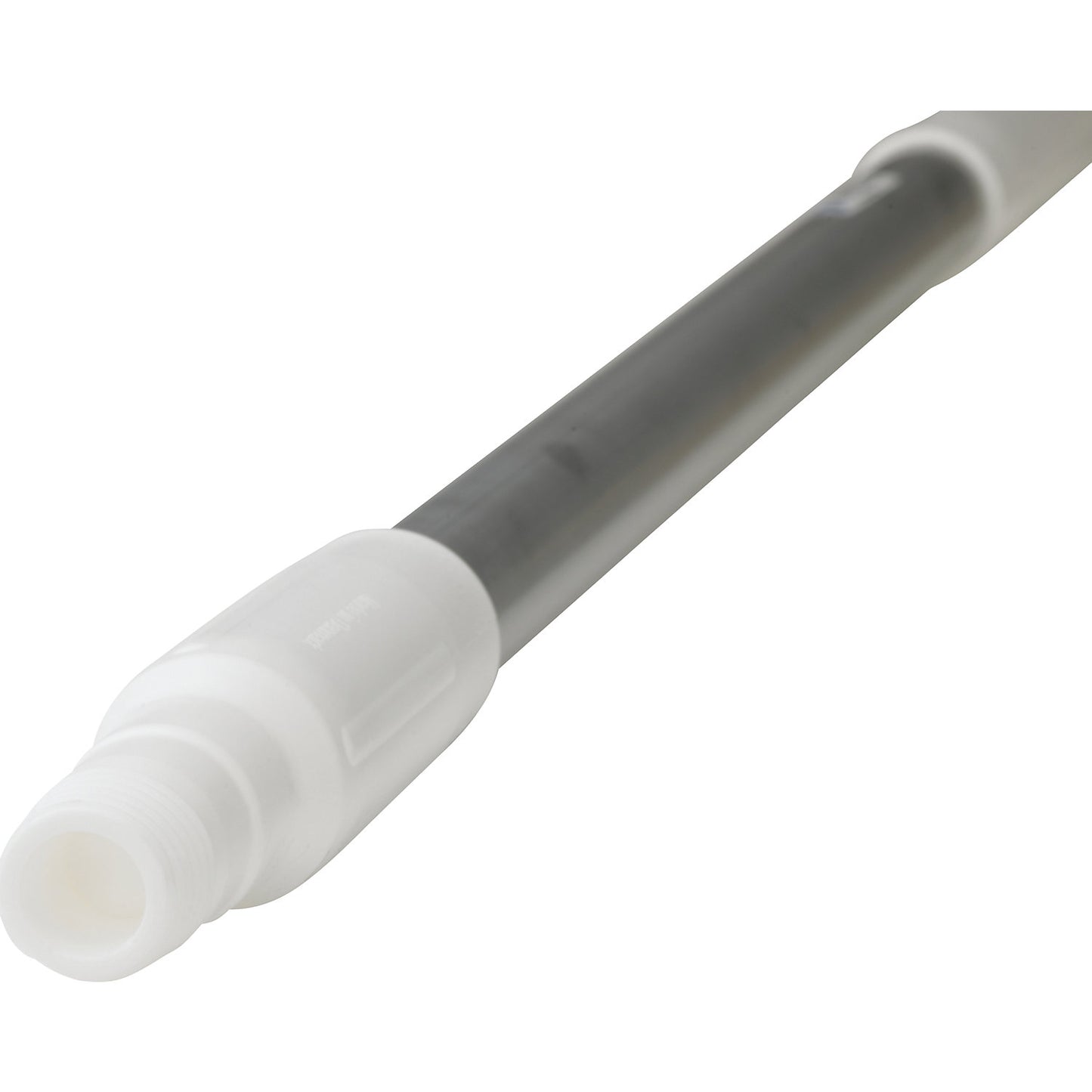 Aluminium handle, ergonomic, Ø 31 mm, length 1310 mm, pack of 10, white.