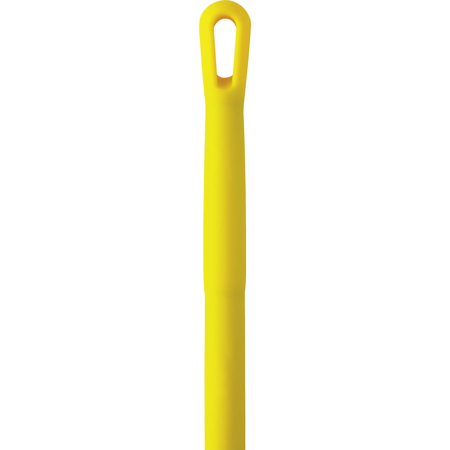 Aluminium handle, ergonomic, Ø 31 mm, length 1510 mm, pack of 10, yellow.