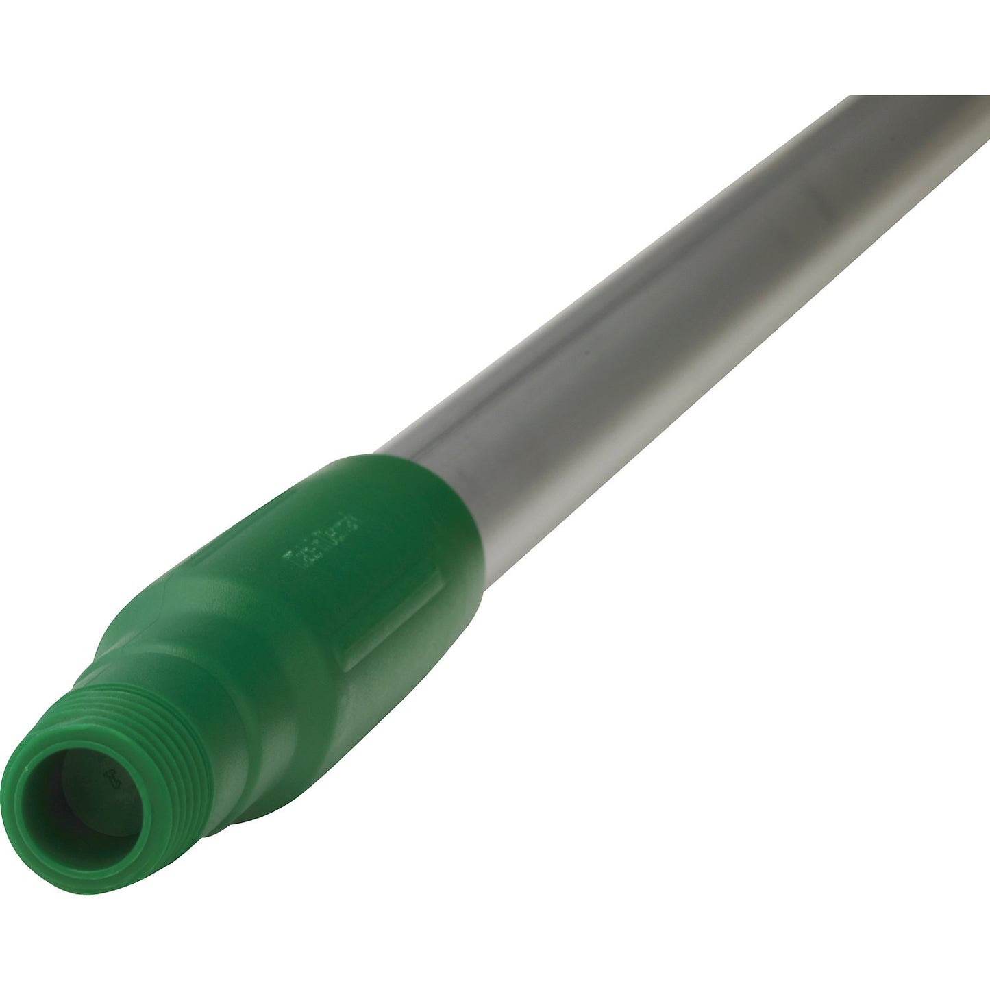 Aluminium handle, Ø 25 mm, pack of 10, green.