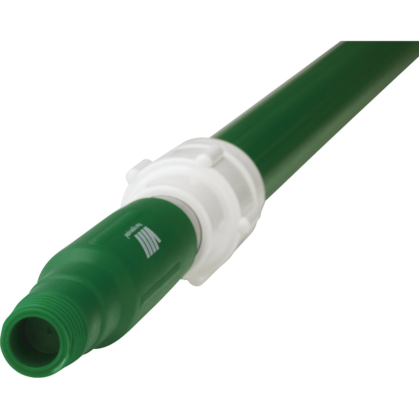 Telescopic handle, ergonomic, Ø 32 mm, length 1575 mm - 2780 mm, pack of 5, green.