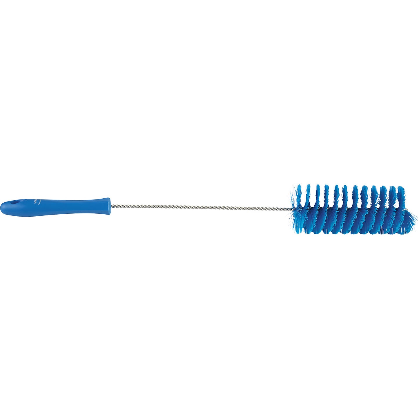 Pipe brush with handle, medium, Ø 60 mm, pack of 15, blue.