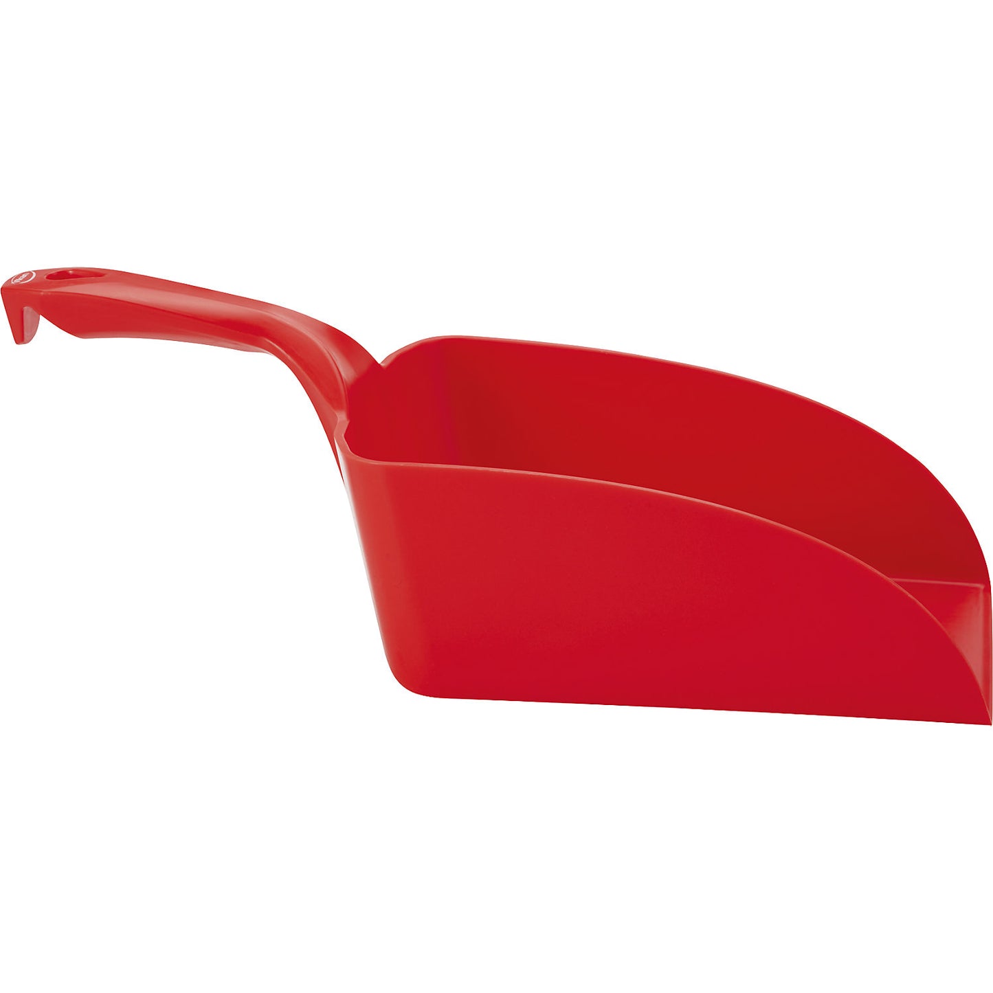 Hand shovel, suitable for foodstuffs, capacity 2 l, pack of 10, red.